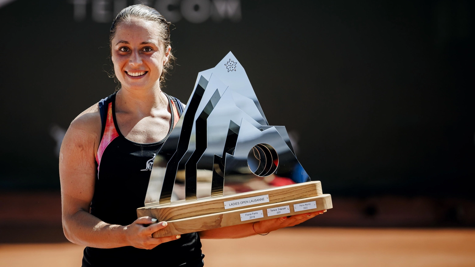 Elisabetta Cocciaretto, 22 anni, si è aggiudicata il primo successo in un torneo Wta 250 a Losanna