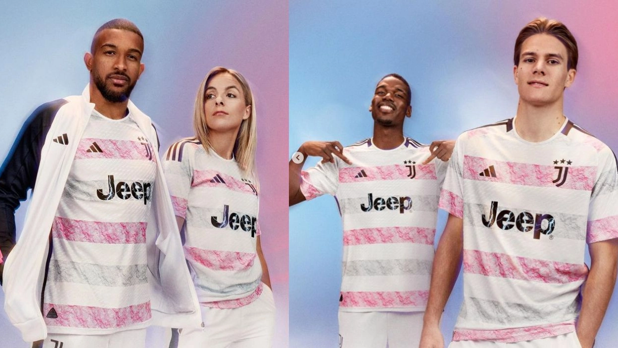 Juventus, ecco la seconda maglia ispirata al Monte Rosa. Intanto scoppia il  caso Pogba