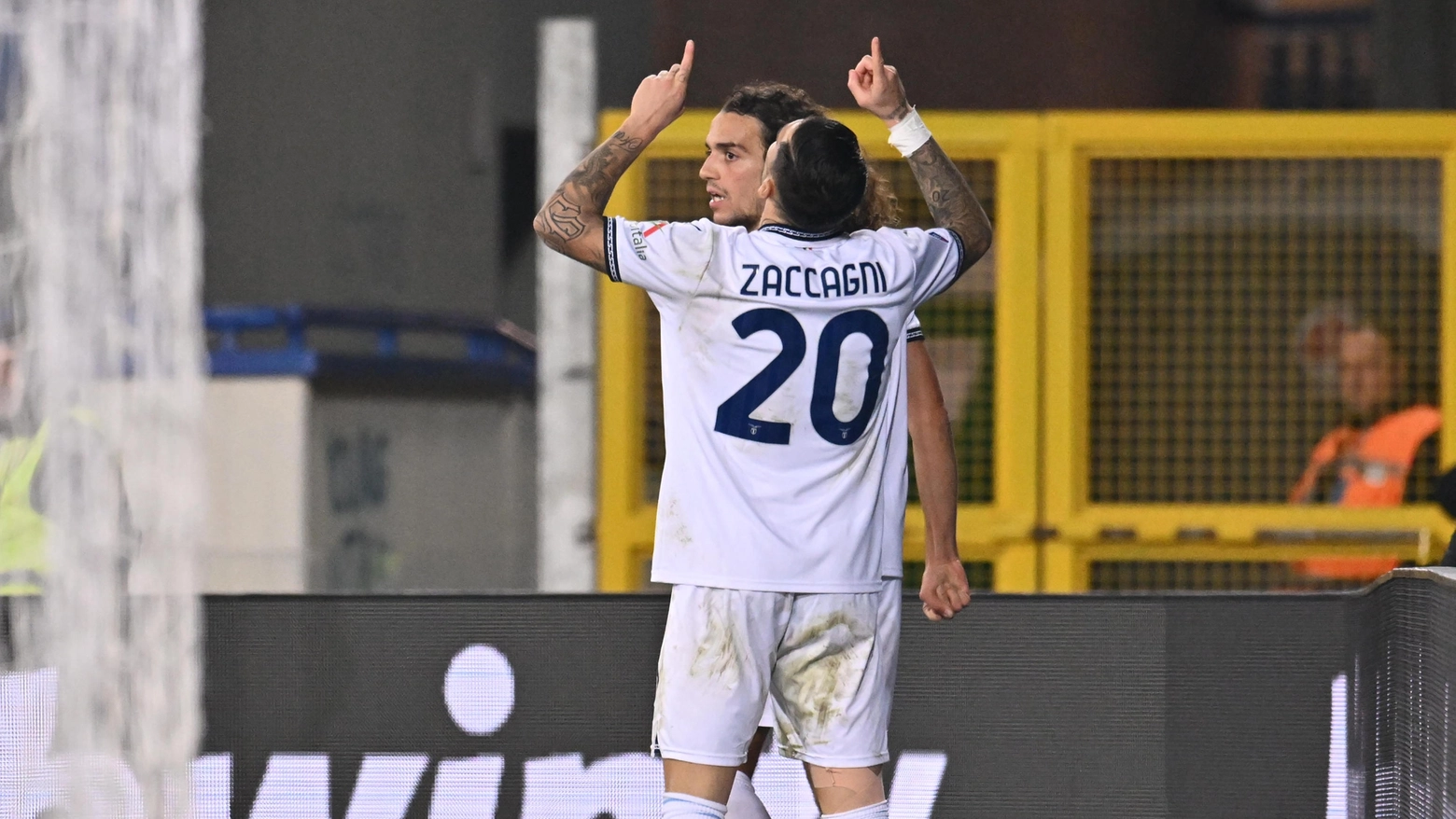 L’attaccante della Lazio ha alzato le braccia al cielo dopo avere segnato a Empoli. “E’ una giornata difficile, spero che tu sia orgoglioso di me”
