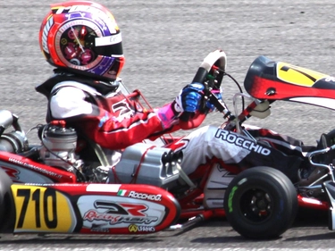 Kart Rocchio campione italiano Junior 125