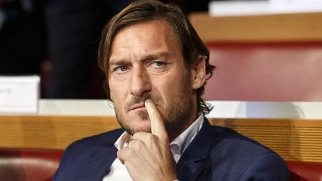L'ex capitano della Roma Francesco Totti, 47 anni