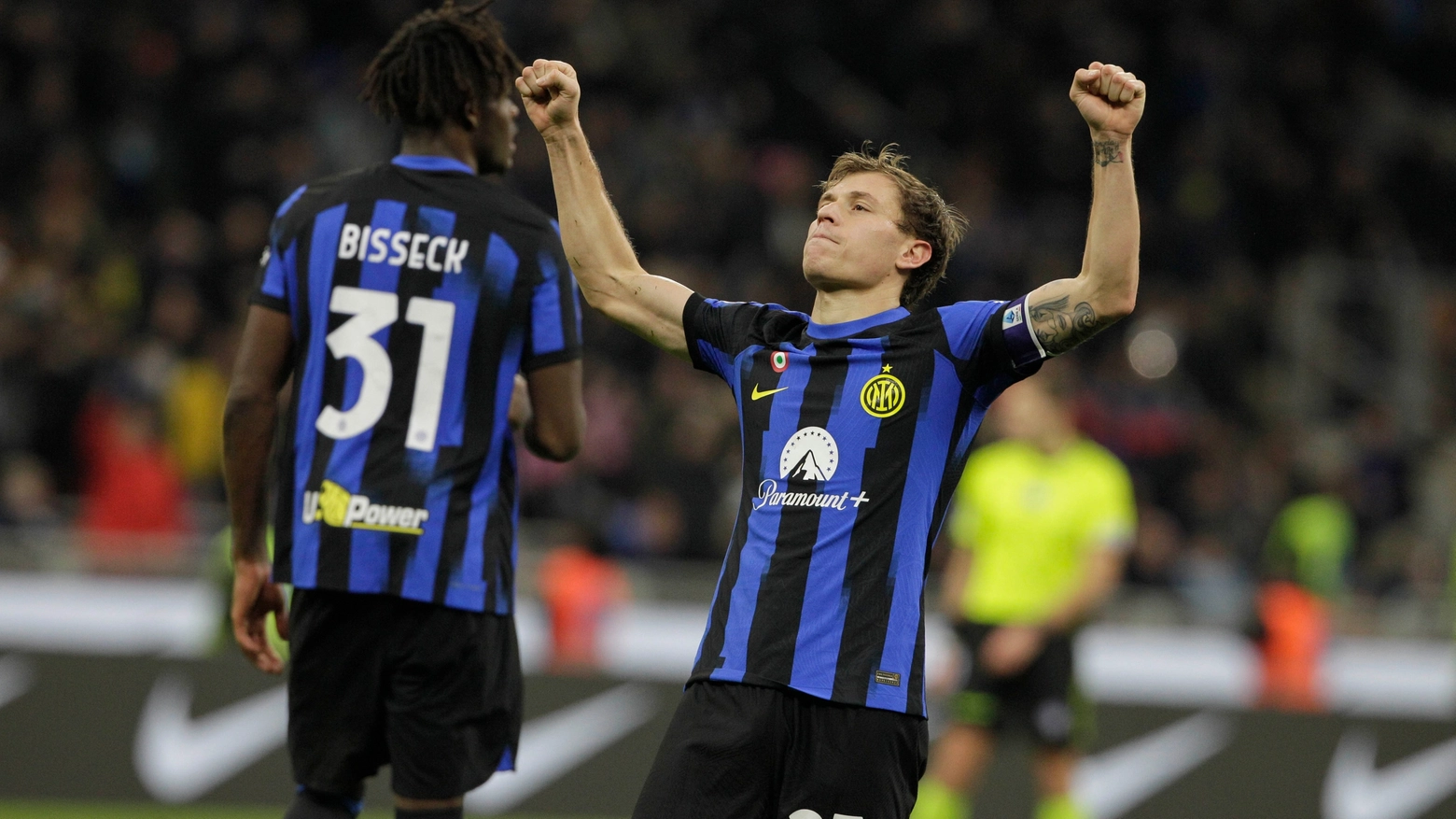 L'Inter vola con Bisseck e Barella