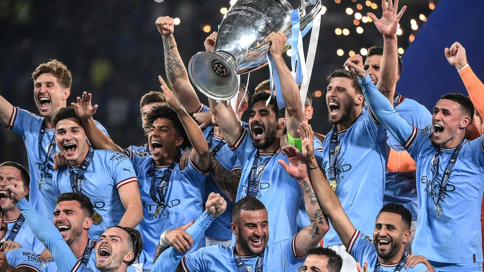 Champions League 2023, la vittoria del Manchester City
