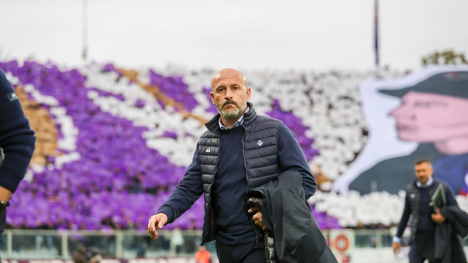 Vincenzo Italiano allo stadio Franchi durante Fiorentina-Bologna (fotocronache Germogli)