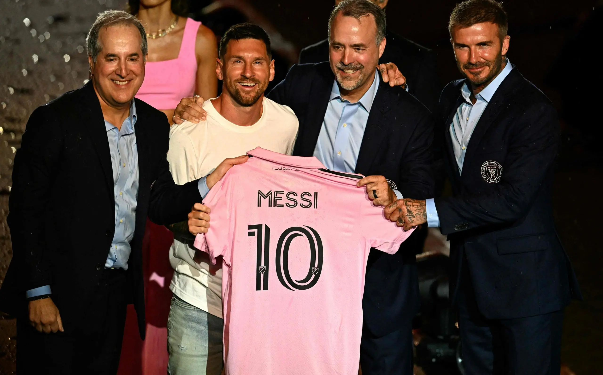 Lionel Messi All’Inter Miami: Presentazione Stellare Con Tom Brady E ...