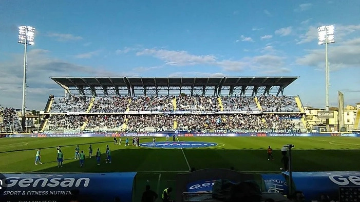 Lo stadio Castellani di Empoli