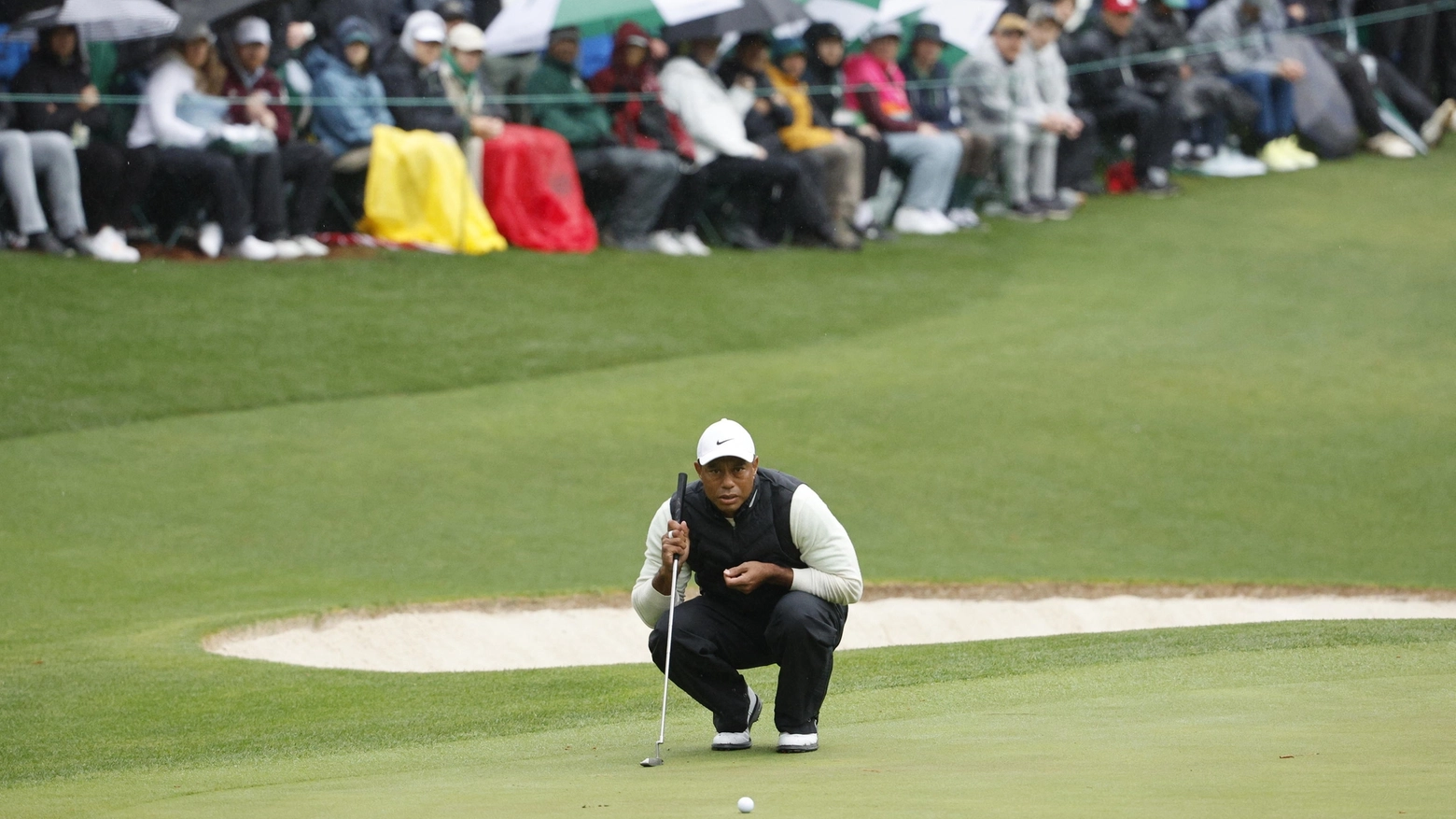 Il campione di golf Tiger Woods (49 anni)