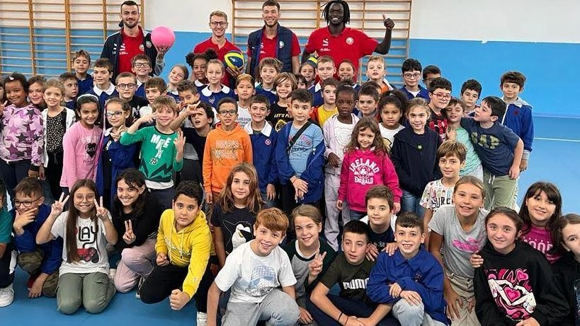 Il Volley Banca Macerata incontra gli alunni