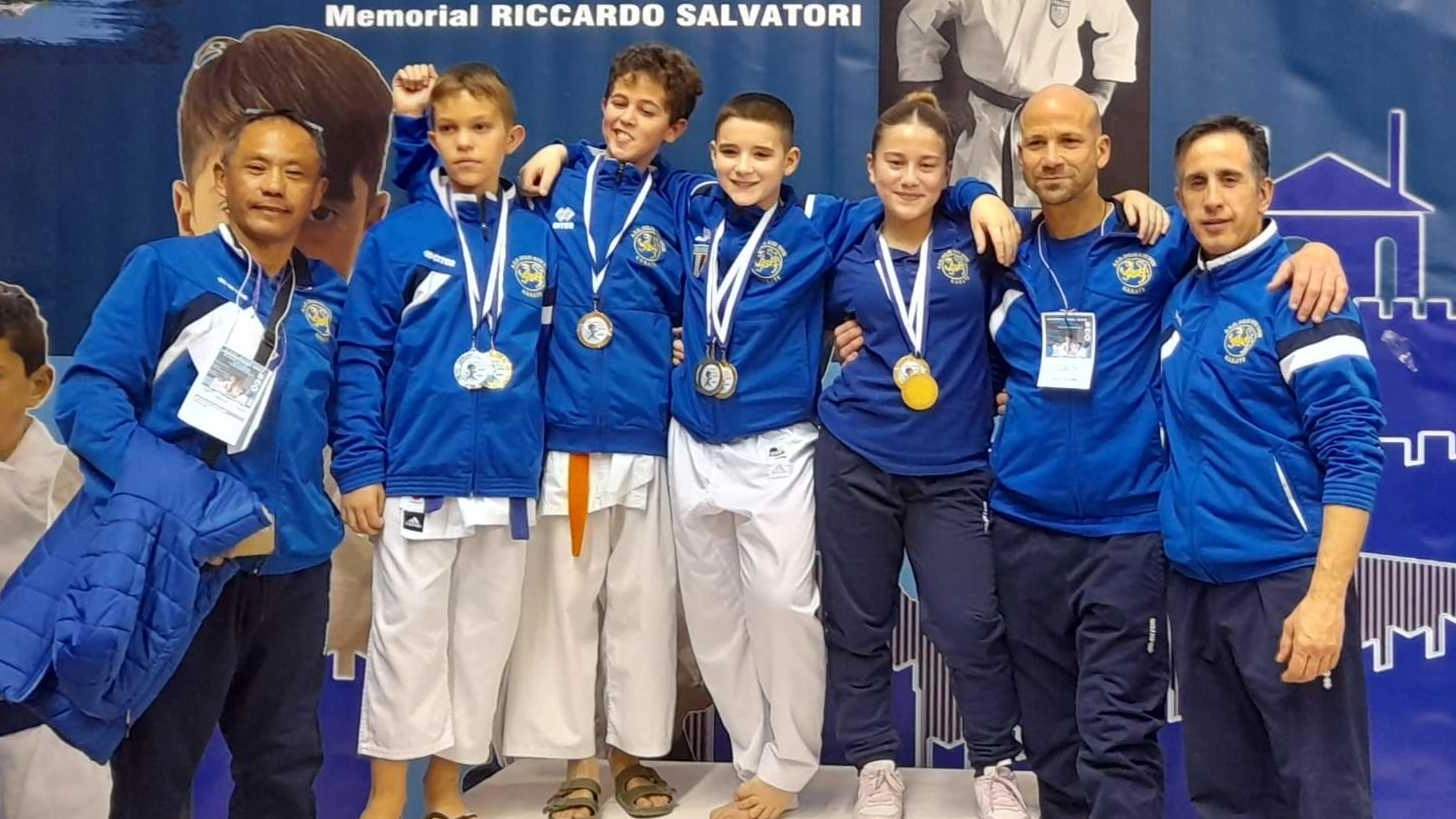 Da San Marino gli atleti della società tolentinate sono tornati a casa con 24 medaglie