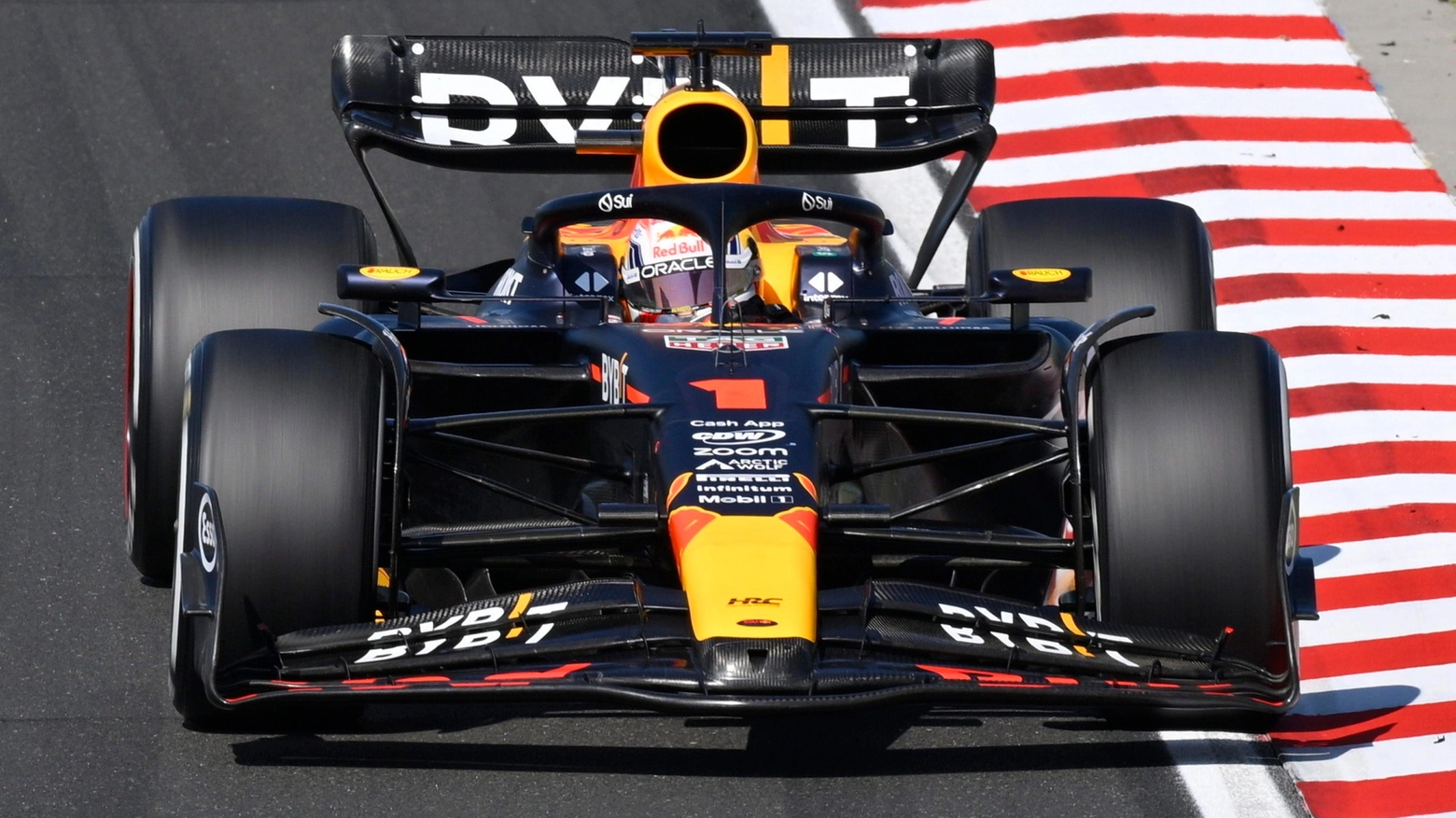 Max Verstappen vince il Gp d'Ungheria 2023 (Ansa)