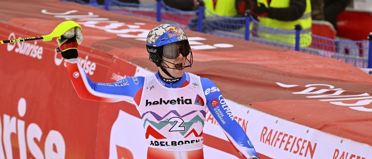 Slalom maschile Adelboden, Noel vince tra la nebbia. Secondo il brasiliano Pinheiro Braathen, out Feller