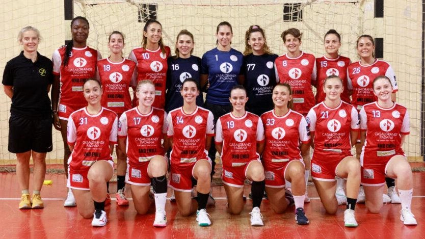 La squadra della Casalgrande Padana che milita nel campionato di Serie A1