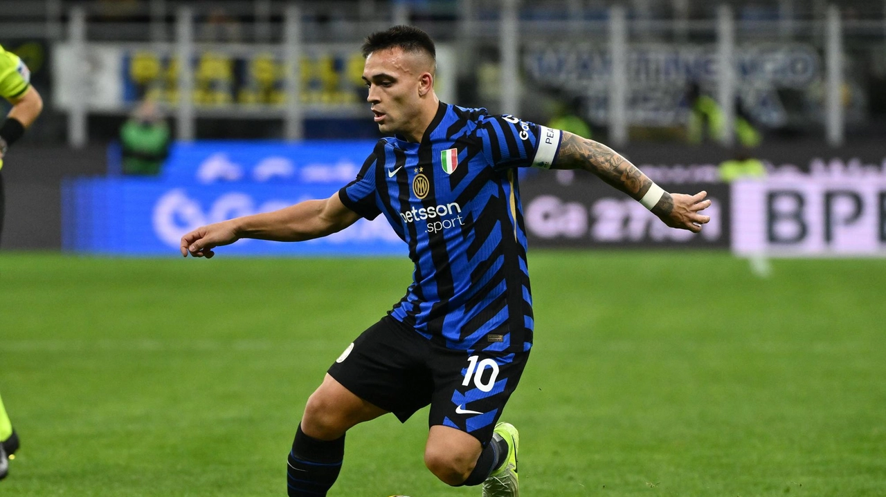 Lautaro Martinez, capitano dell’Inter, non segna da otto partite in stagione dopo essere stato capocannoniere lo scorso anno