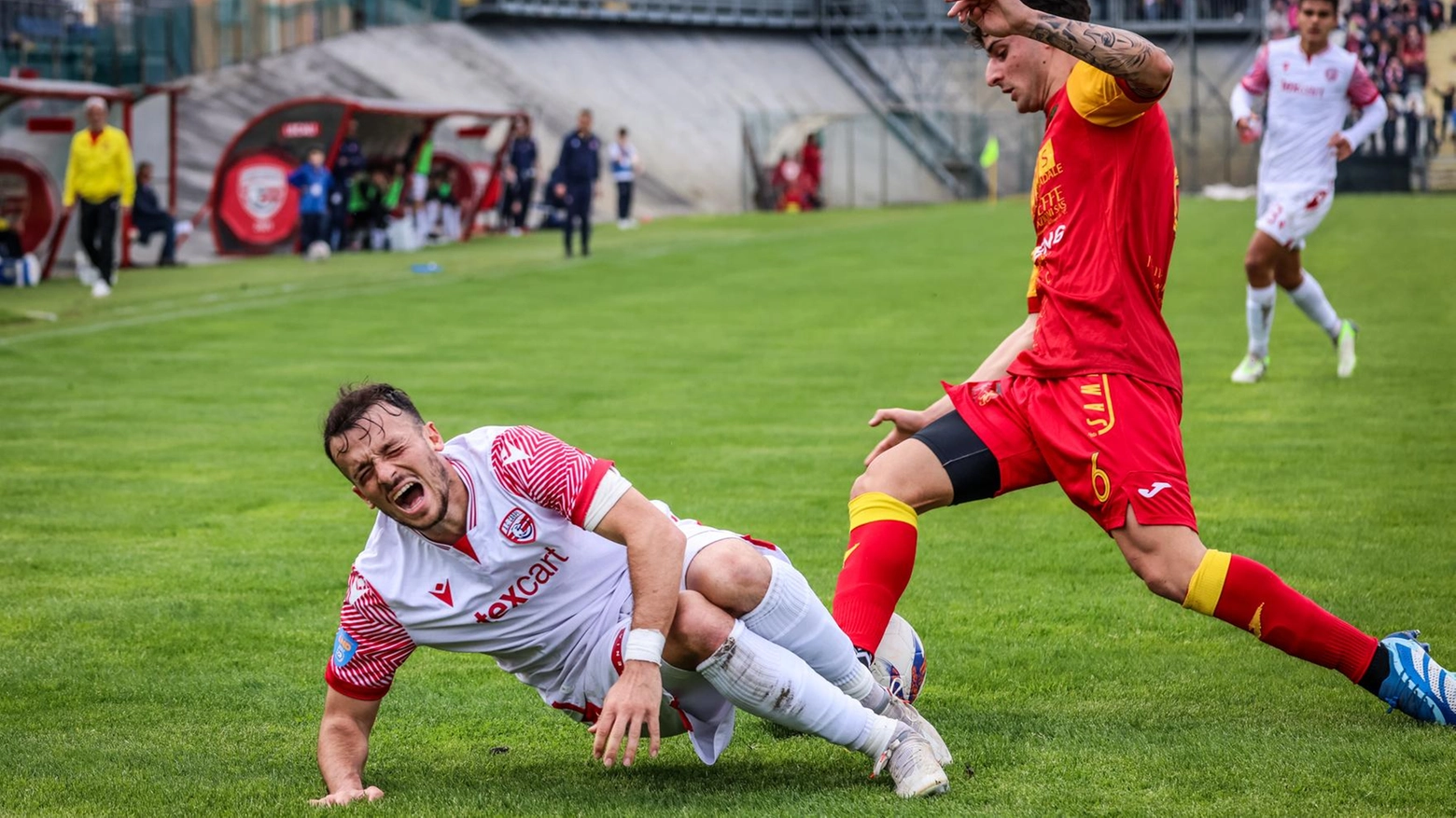 Carpi, la stagione di Tentoni è finita. C’è lesione al legamento crociato