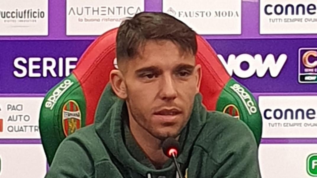 "Fare gol per la Ternana mi rende felice". Cicerelli carica le fere: ’Battiamo l’Entella’