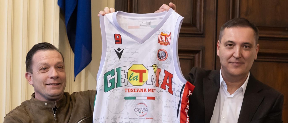 La T Tecnica Gema pronta per la missione Final Four. Maglia speciale ’toscana’