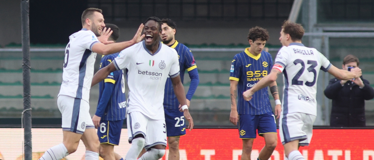 Inter a valanga sul Verona: l'Hellas cede malamente 0-5