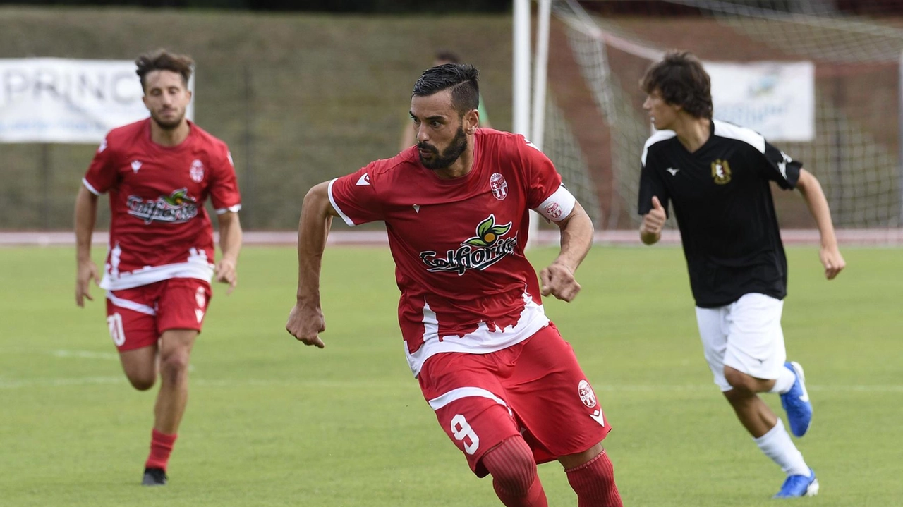 L’attaccante Luca Cognigni, da quest’estate alla Maceratese (foto Calavita)