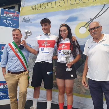 Ciclismo, a Gaggioli e Ginevra Bacci i titoli toscani allievi crono