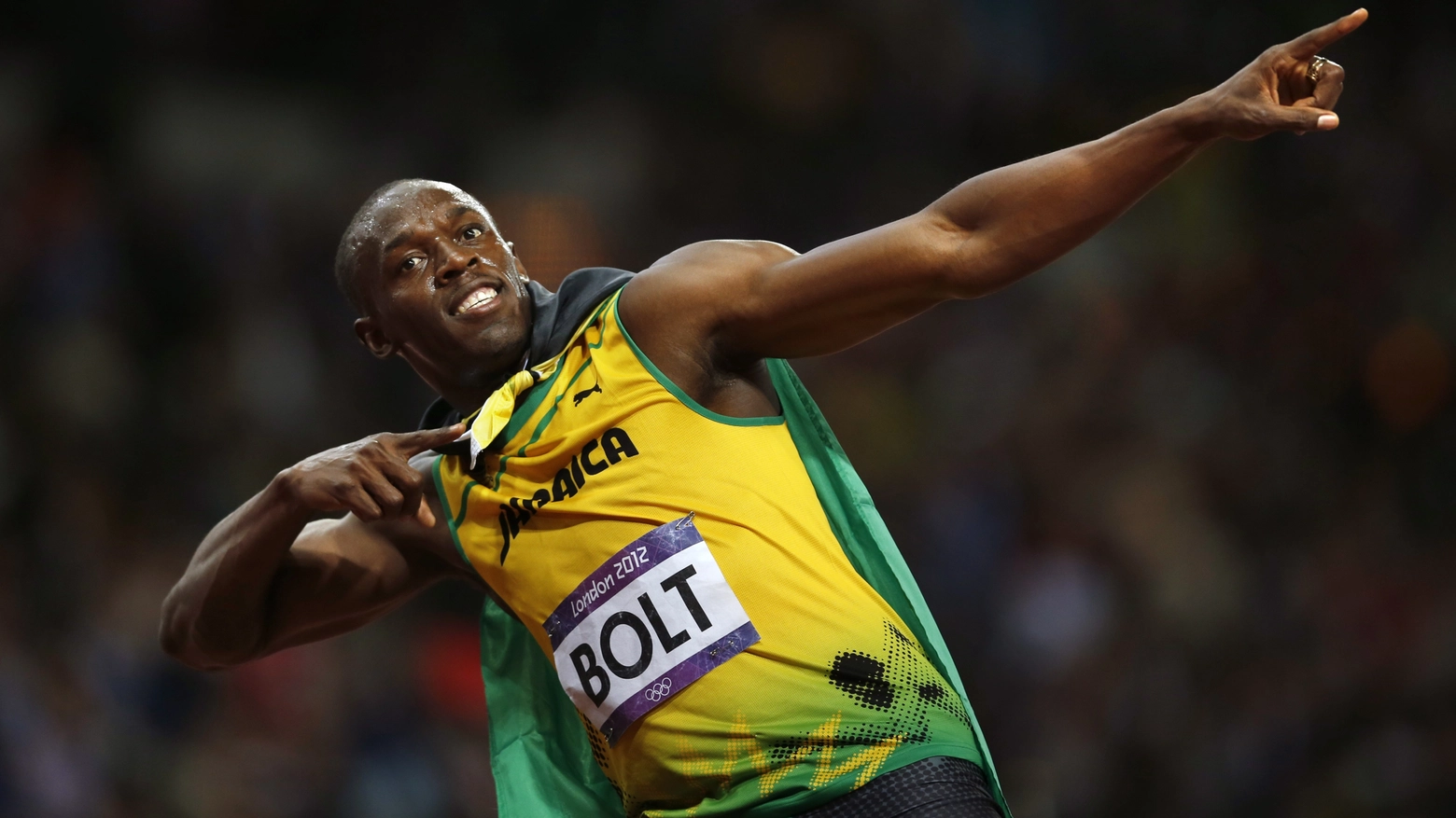 Il giamaicano Usain Bolt, attuale detentore di diversi record del mondo