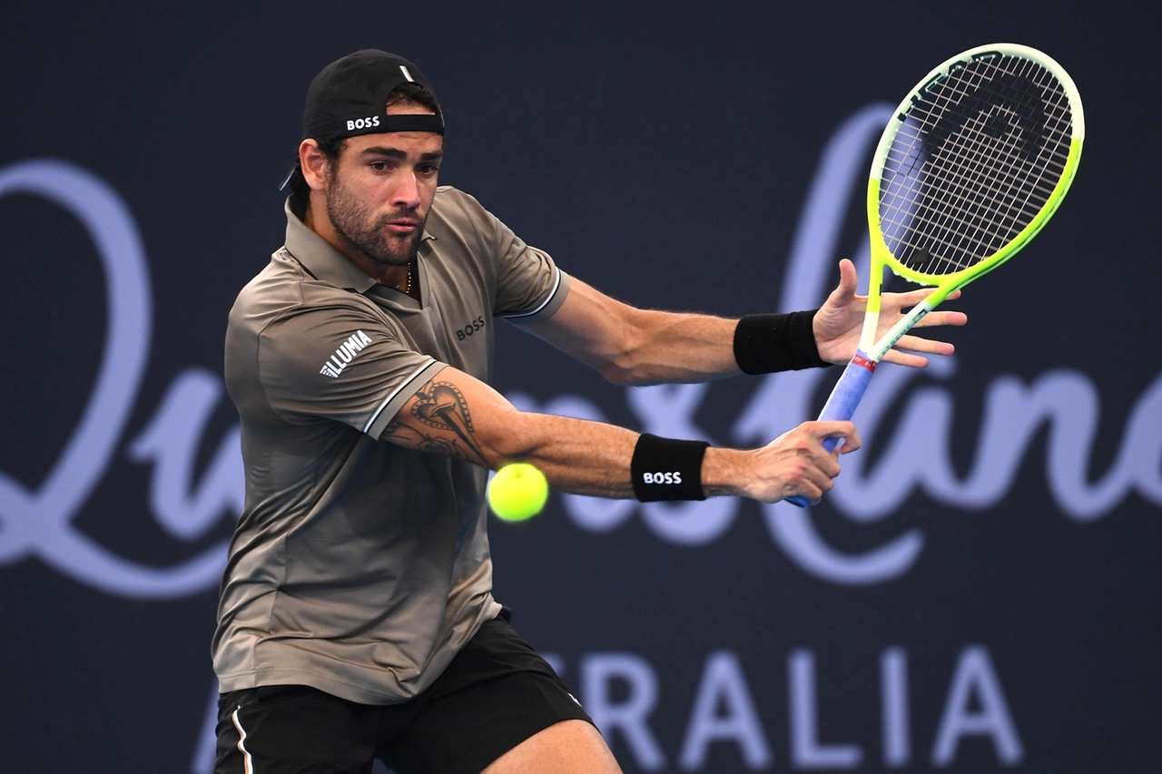 Matteo Berrettini sconfitto a Brisbane