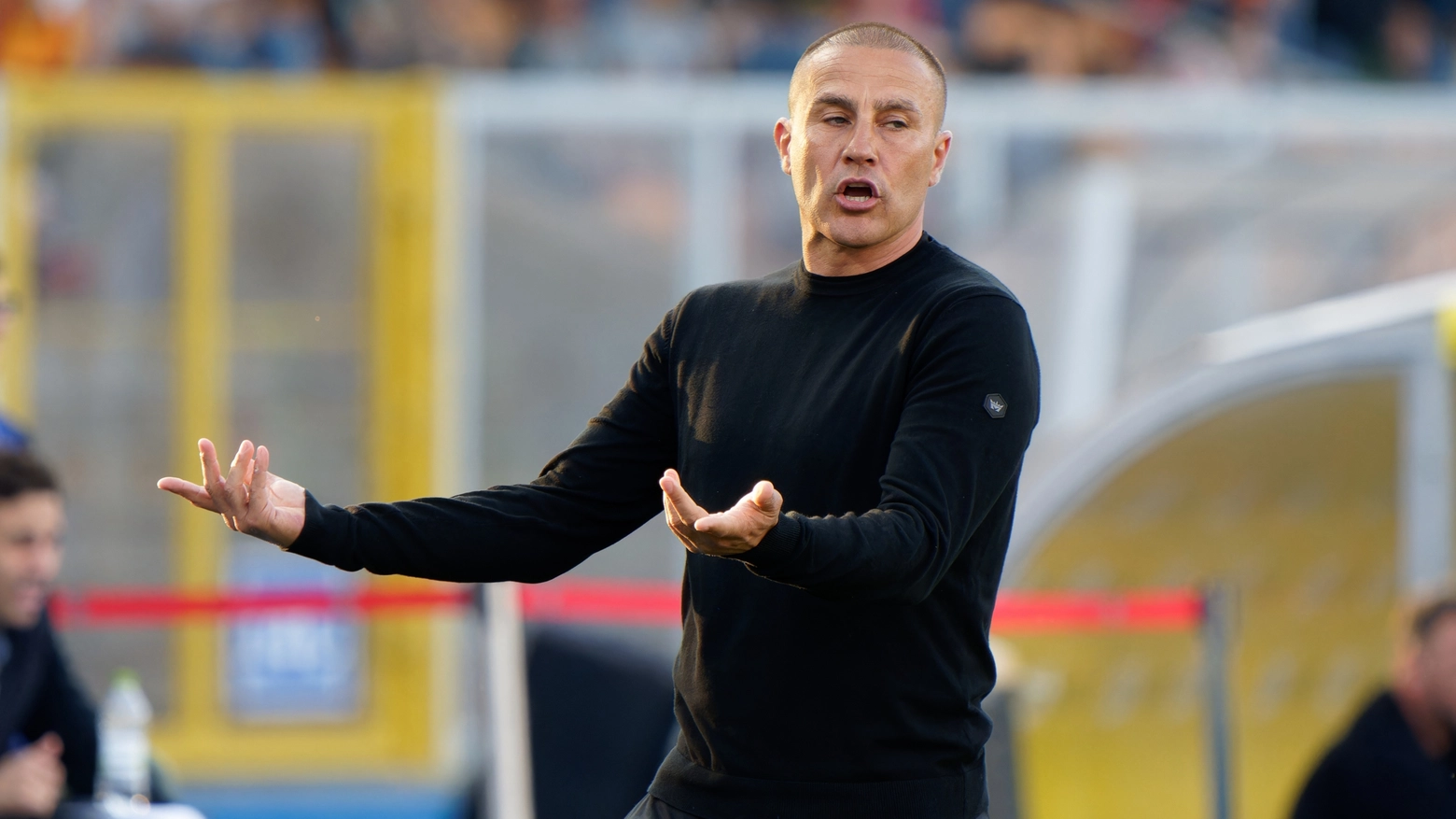 Il mister dell'Udinese Fabio Cannavaro