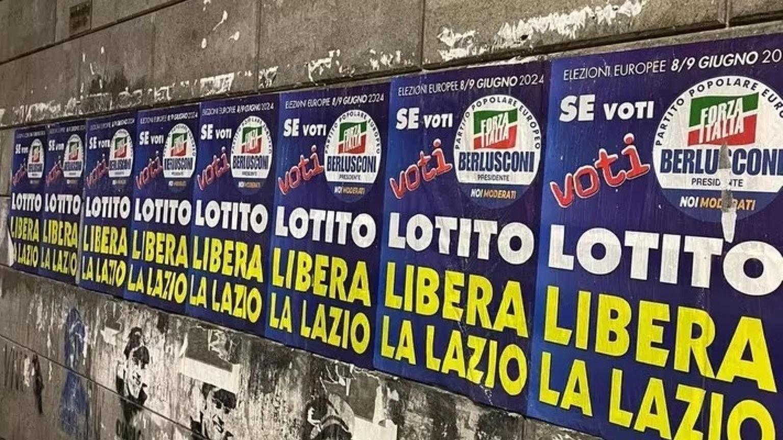 Calcio: 'Libera la Lazio", a Roma manifesti contro Lotito