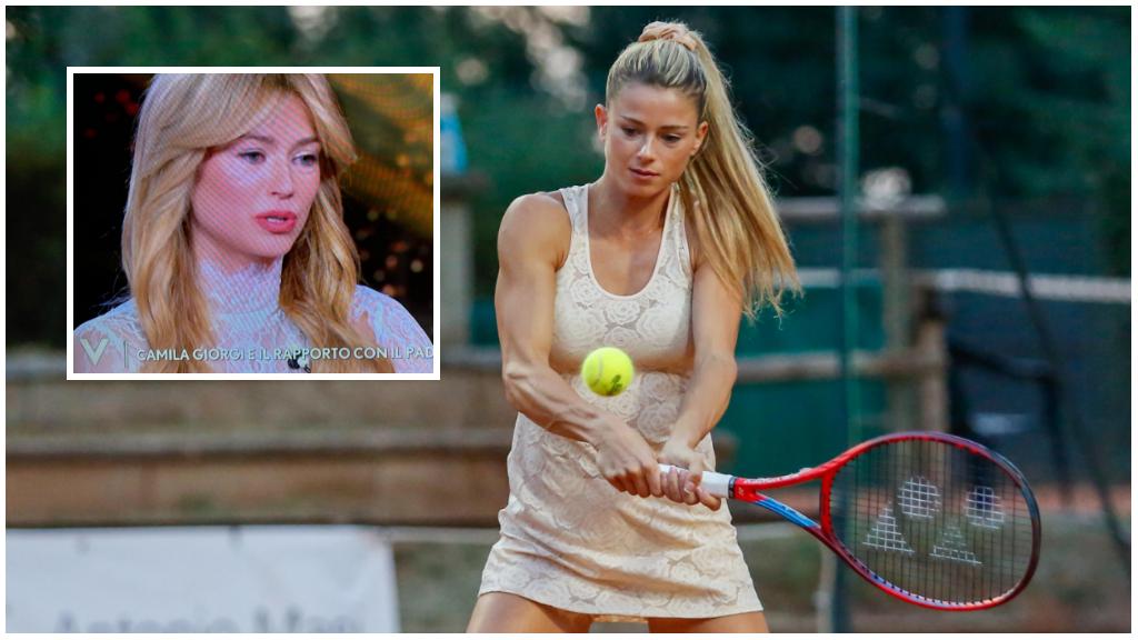 Camila Giorgi in tv a Verissimo: “Dopo il ritiro non sono mai scappata”