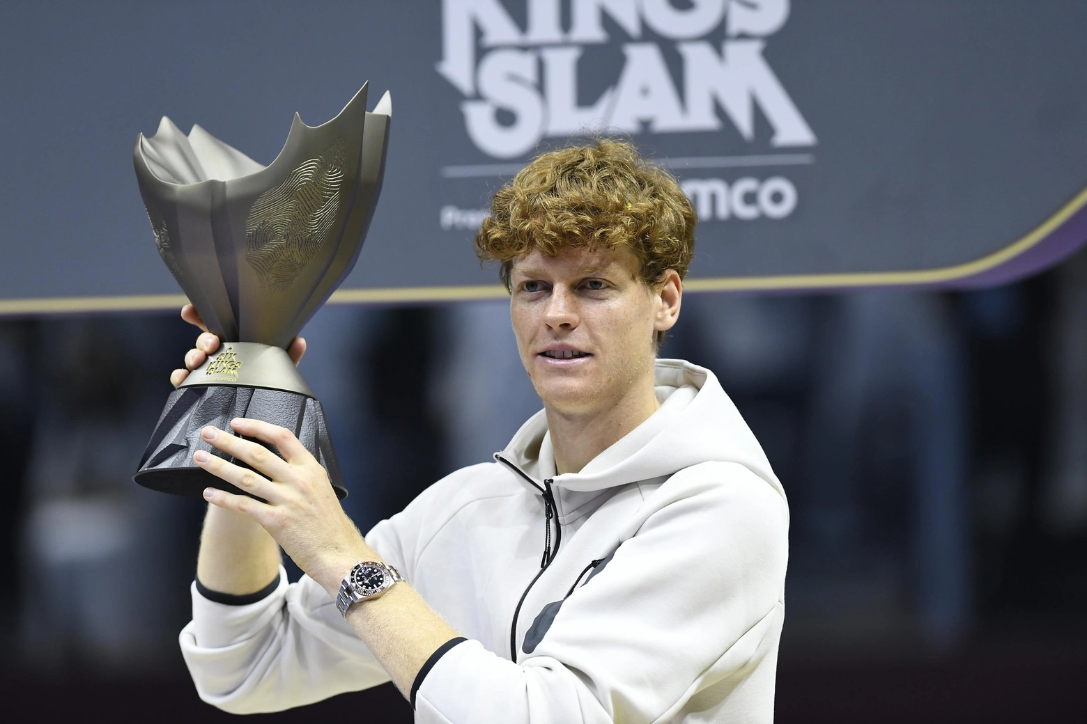 Jannik Sinner ha appena vinto il Six Kings Slam in Arabia Saudita