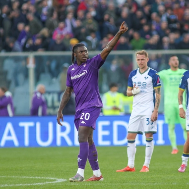 Fiorentina-Verona 3-1: Kean show al Franchi, tripletta e vetta della classifica