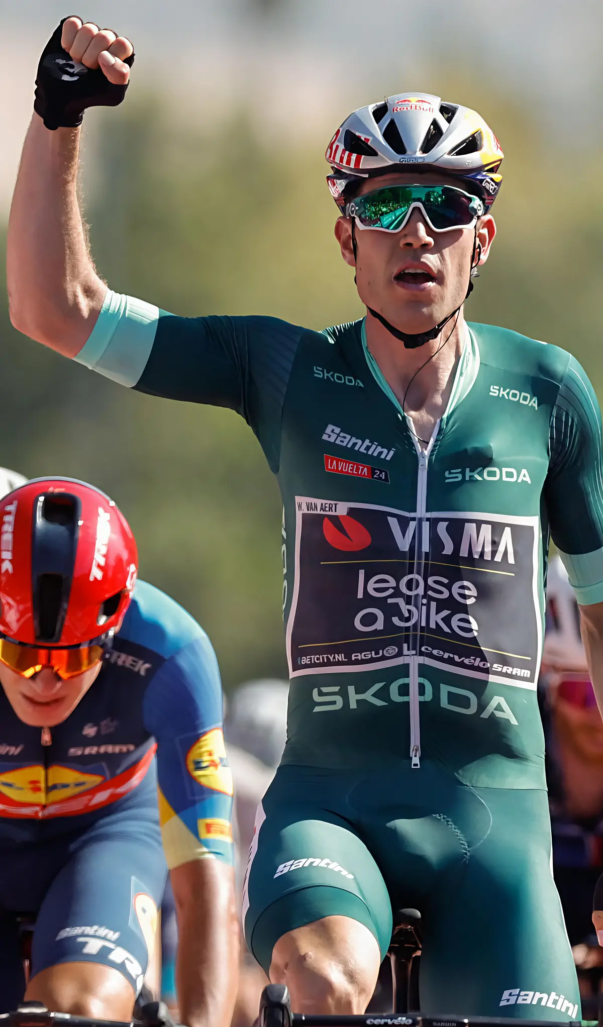 Vuelta. Van Aert bis, la maglia resta ad O’Connor