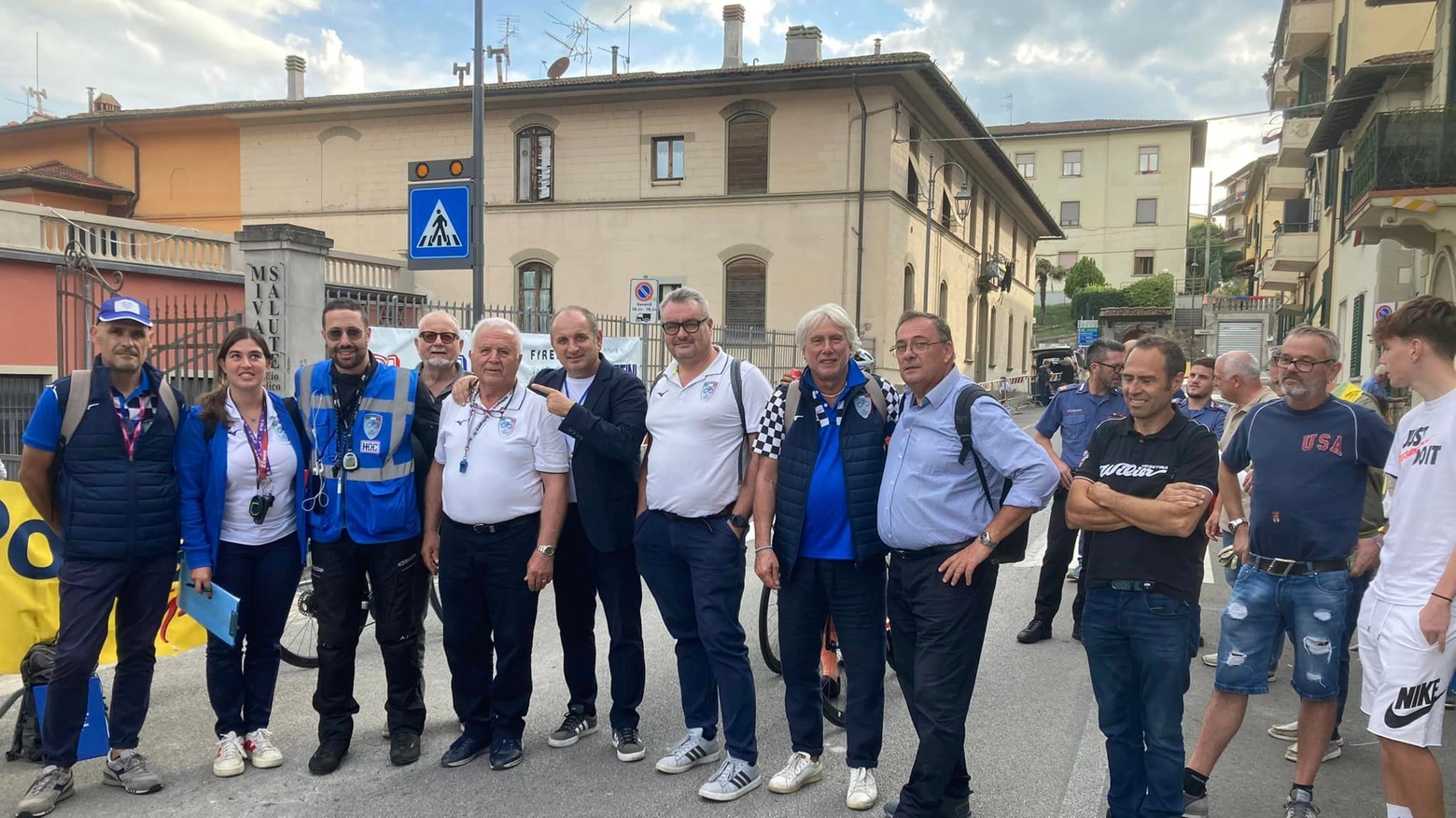 L'ultima sua gara a Rignano sull'Arno