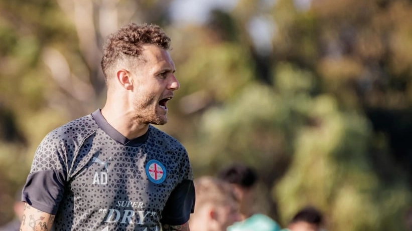 Diamanti in allenamento con il Melbourne City