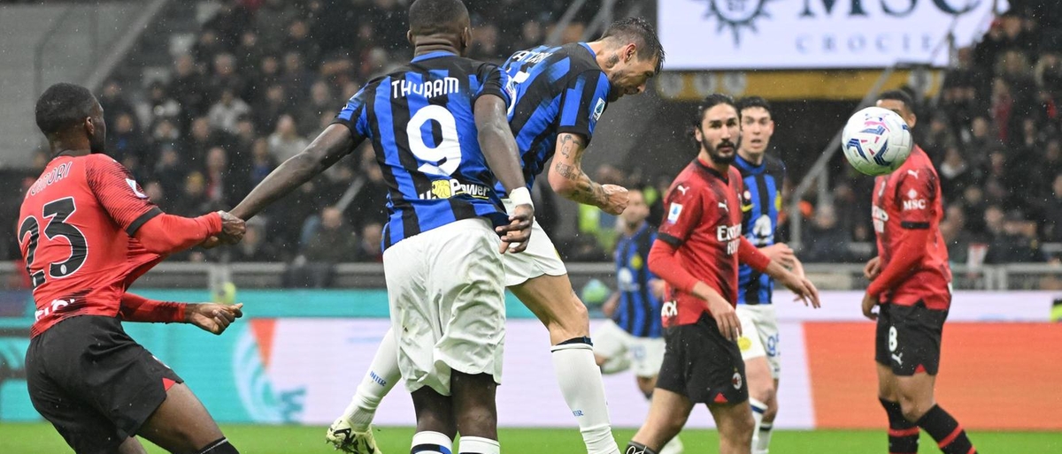 L’Inter corre nella storia. Acerbi e Thuram spietati nel derby che vale tutto