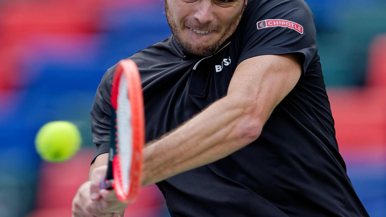 Americano supera il belga Goffin in due set, 6-3 6-4 Americano supera il belga Goffin in due set, 6-3 6-4