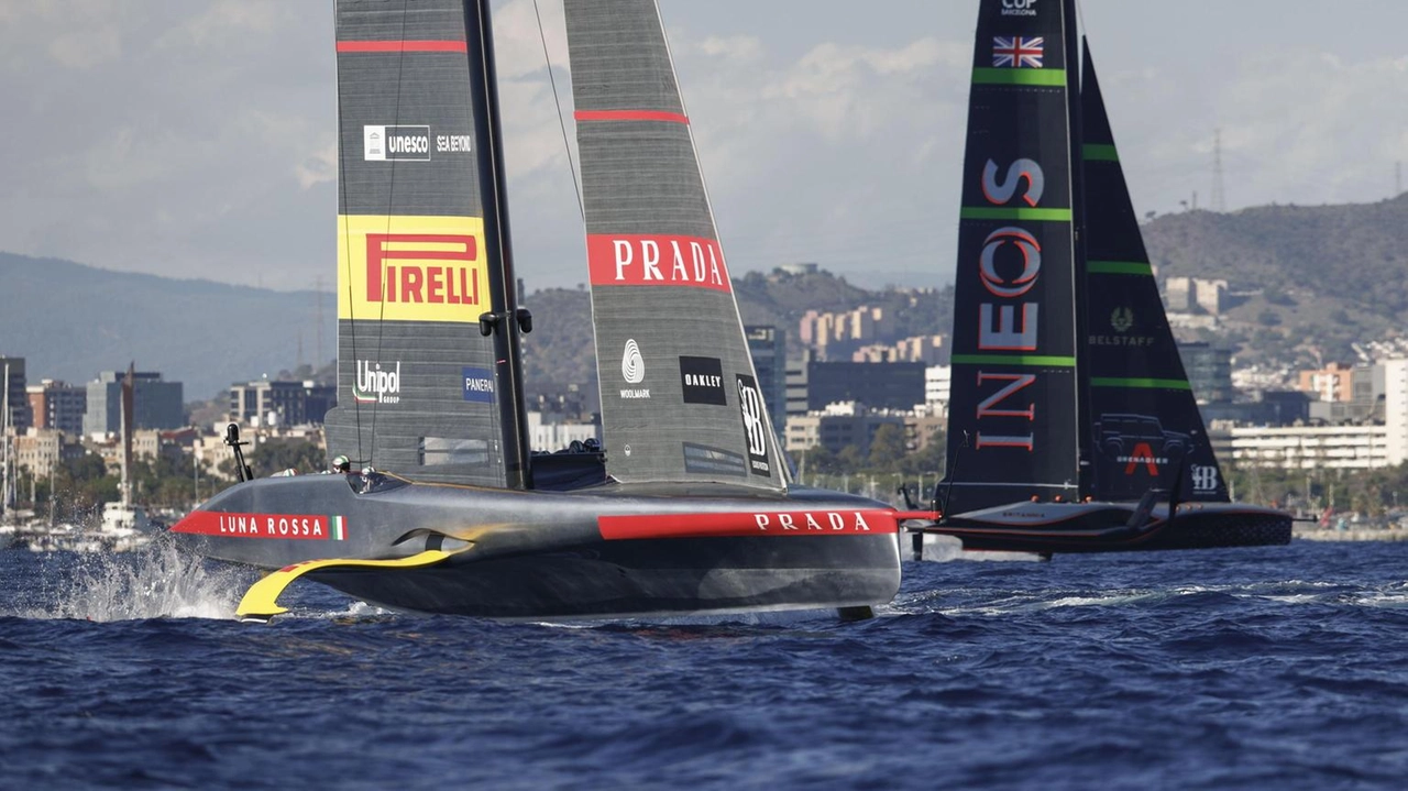 Luna Rossa sfida Britannia per match race 3 e 4