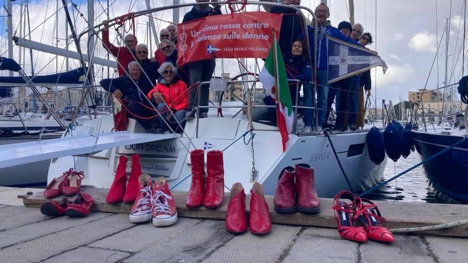 Violenza sulle donne, Lega Navale italiana lancia una cima rossa