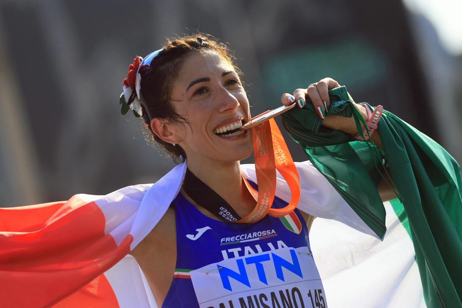 Antonella Palmisano difende l'oro conquistato a Tokyo nella 20 km di marcia