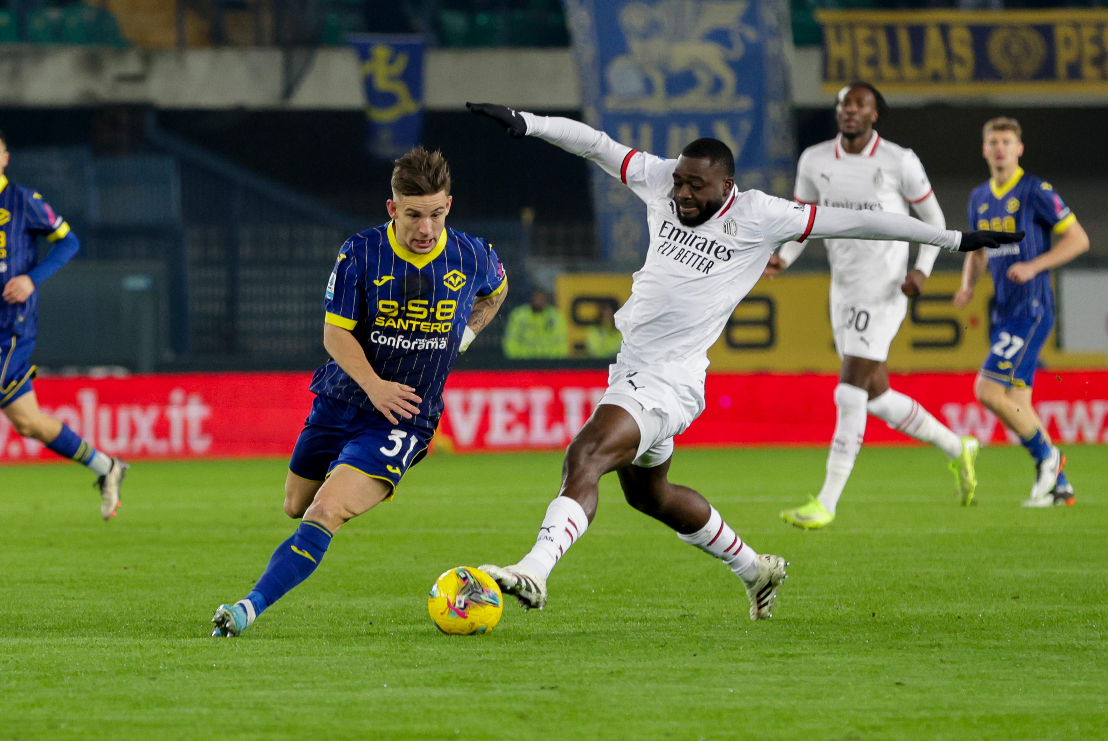 Hellas Verona Milan 0 1, per ora basta Reijnders: Fonseca si salva, Leao si fa male