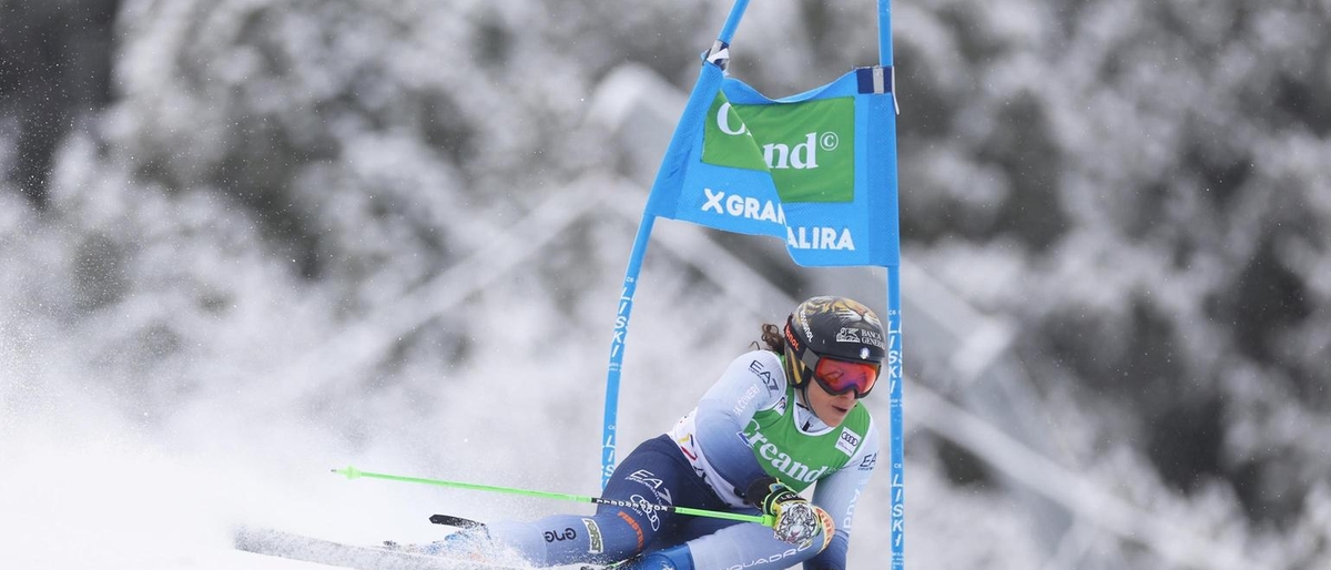 Federica Brignone domina la prima prova cronometrata a St. Anton