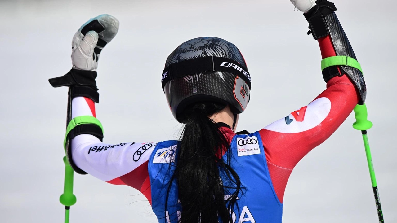 La croata Zrinka Ljutic è al comando dopo la prima manche dello slalom speciale di Semmering, ultima gara del 2024.