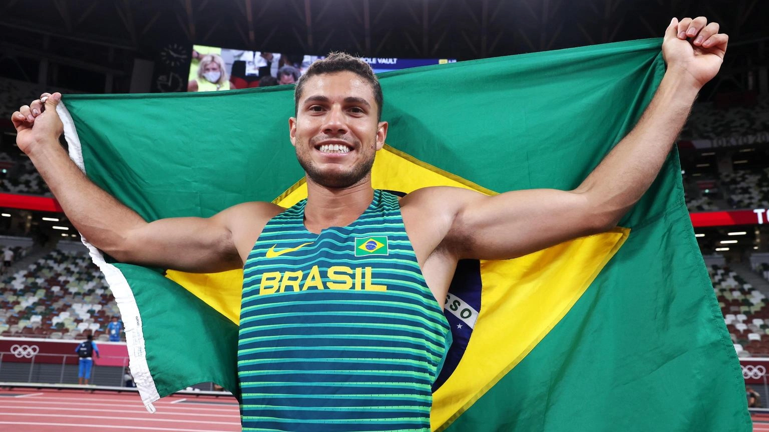 Atletica: doping;16 mesi di stop a Braz,oro nell'asta a Rio 2016