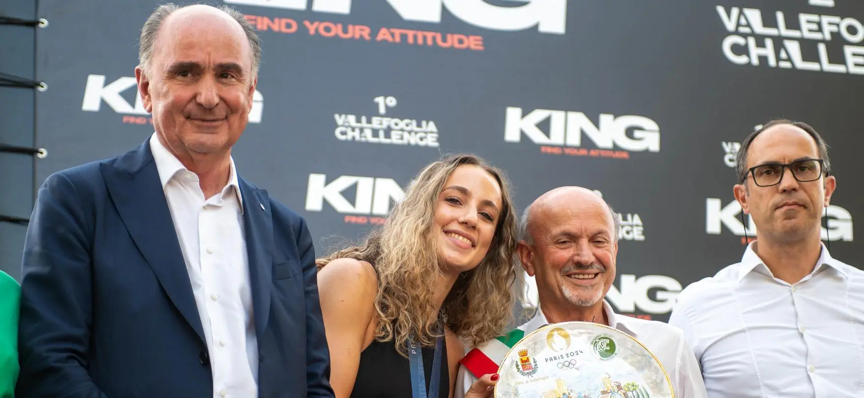 Il riconoscimento alla pallavolista della Megabox. Un’atleta d’oro: Vallefoglia premia Giovannini