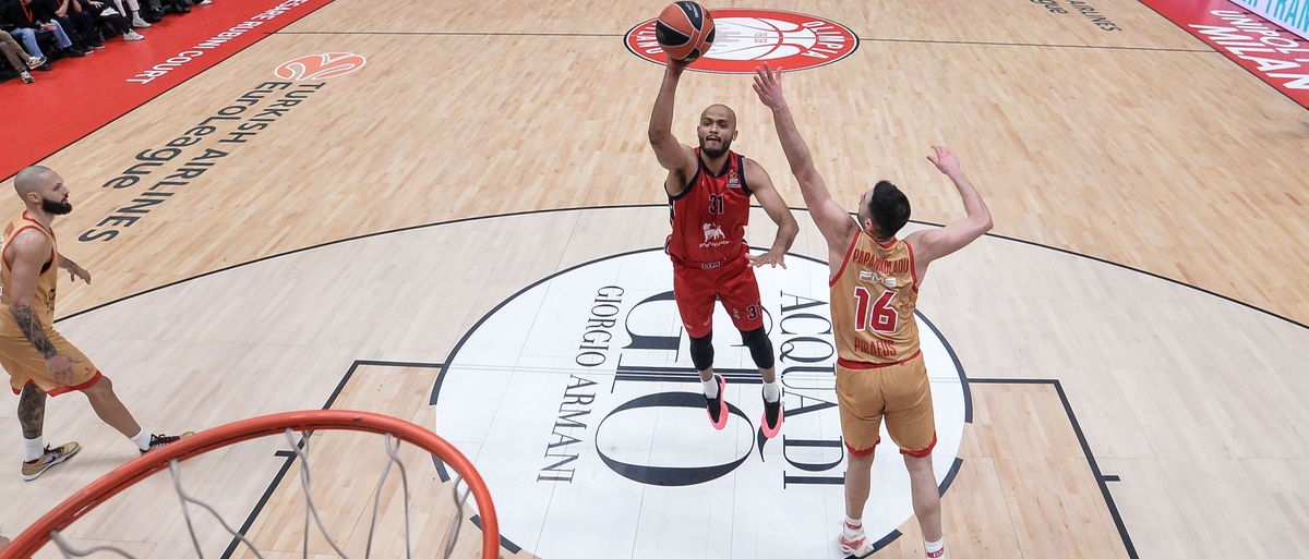 Basket, Eurolega: l'Olympiacos sbanca il Forum di Assago 84-83