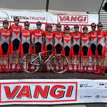 Il Team Vangi, società plurivittoriosa in Toscana