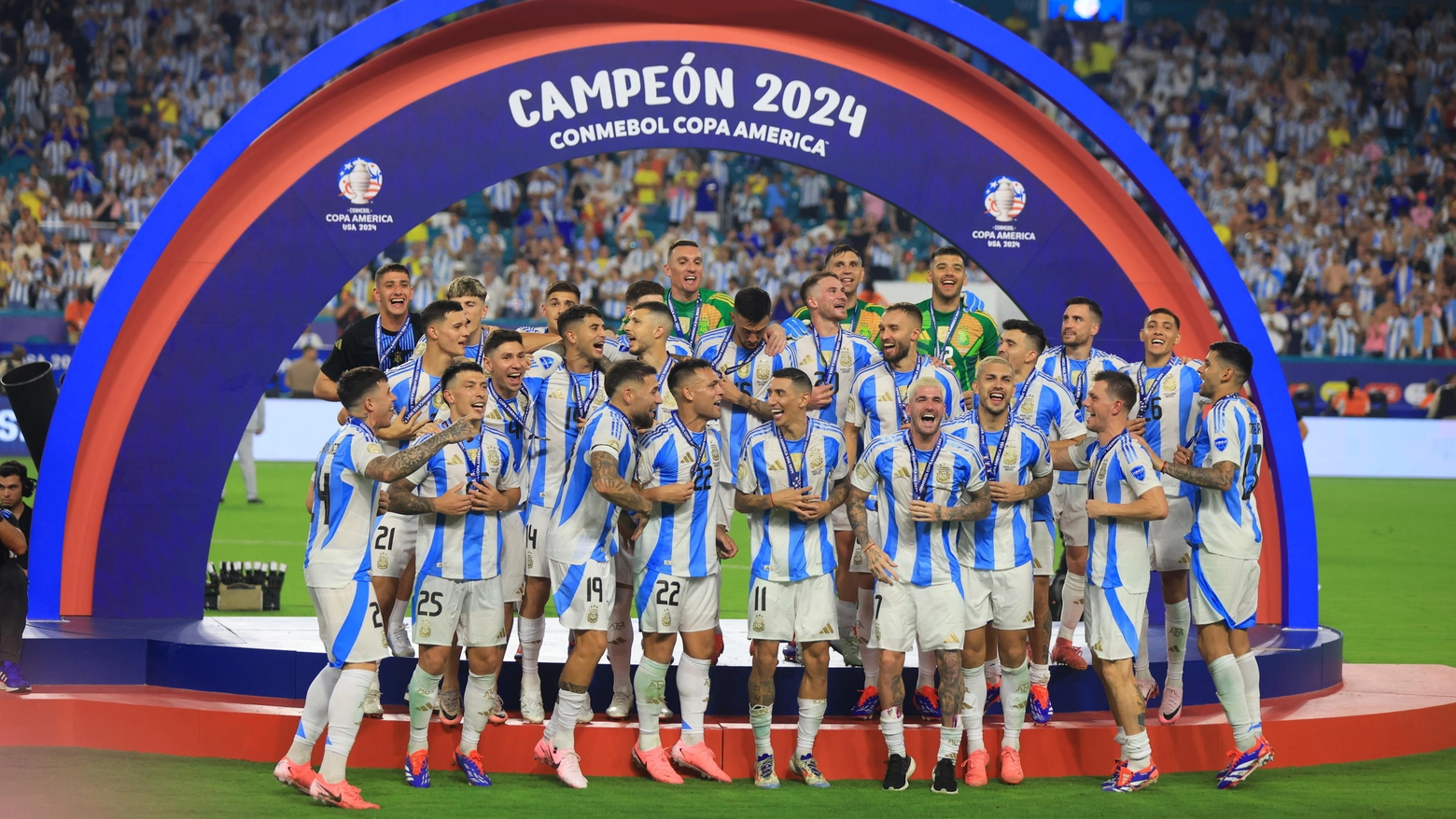 L'Argentina vince la Copa America 2024 grazie a un gol di Lautaro Martinez (Ansa)