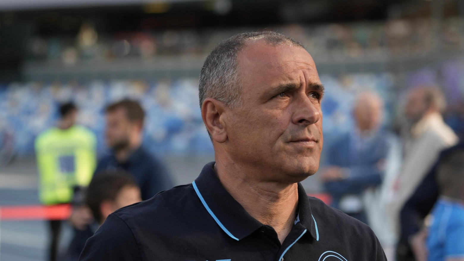 Francesco Calzona, ex allenatore del Napoli e CT della Slovacchia (foto ANSA)