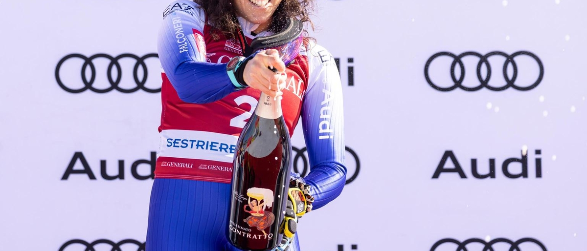 Federica Brignone trionfa al Sestriere: sesta vittoria stagionale nonostante l'influenza