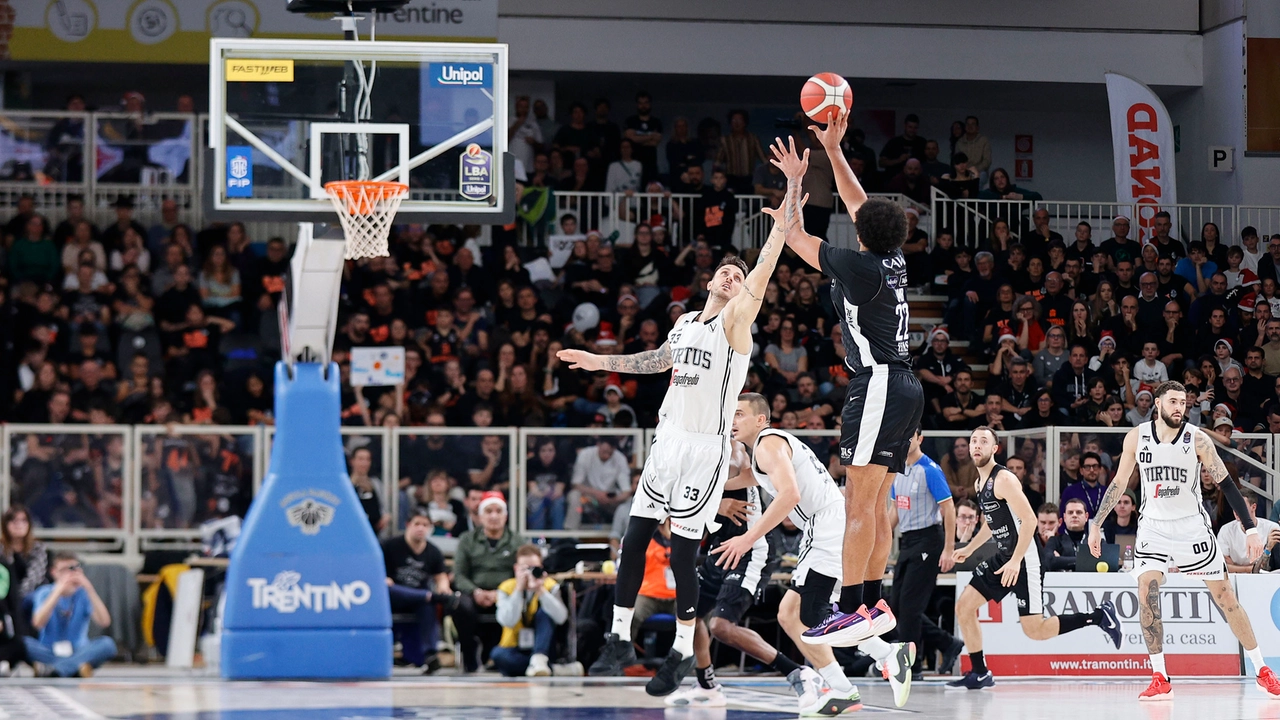 Dolomiti Energia Trentino - Virtus Segafredo Bologna 87-79