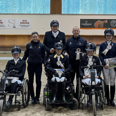 Equitazione, secondo posto per gli azzurri paralimpici ad Ornago. De Luca apre la festa a Valencia